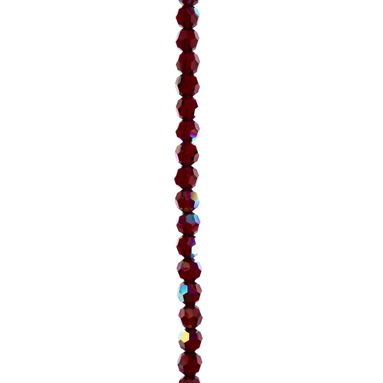 12 Packs: 31 ct. (372 total) Preciosa Glass Crystal Round Beads, 4mm by Bead Landing™